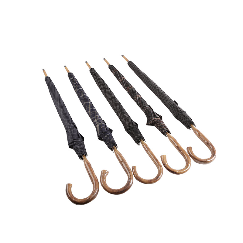 Mini Lattice Dense Dome Pongee Rechte paraplu-0E6B0051