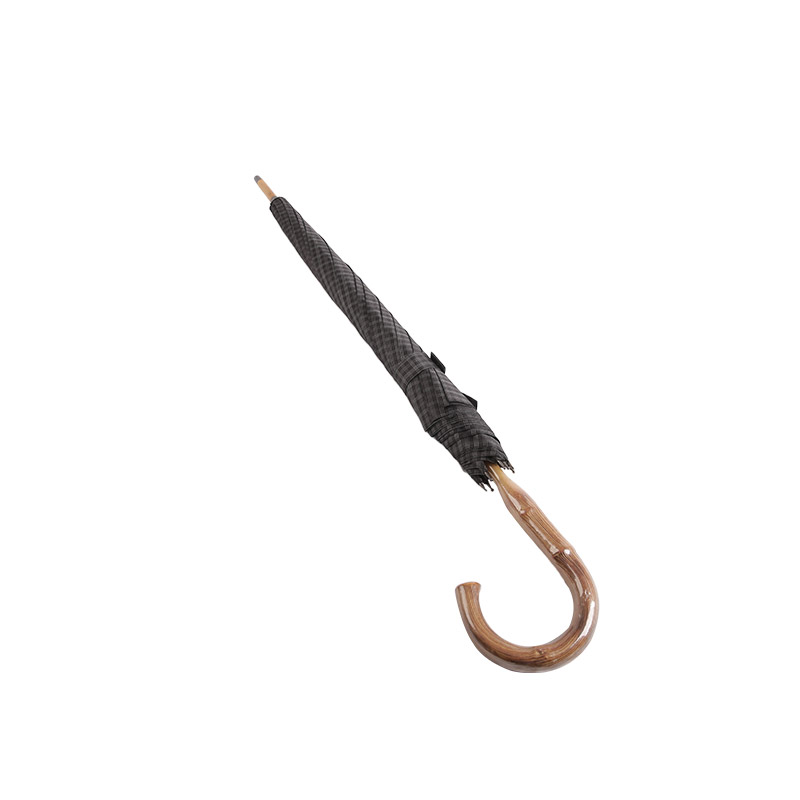 Mini Lattice Dense Dome Pongee Rechte paraplu-0E6B0051