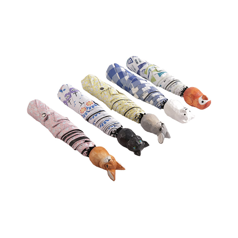 Vlinderdas Cirkel Collocatie Pongee Met Gecoate Drievoudige paraplu-0E6B0454