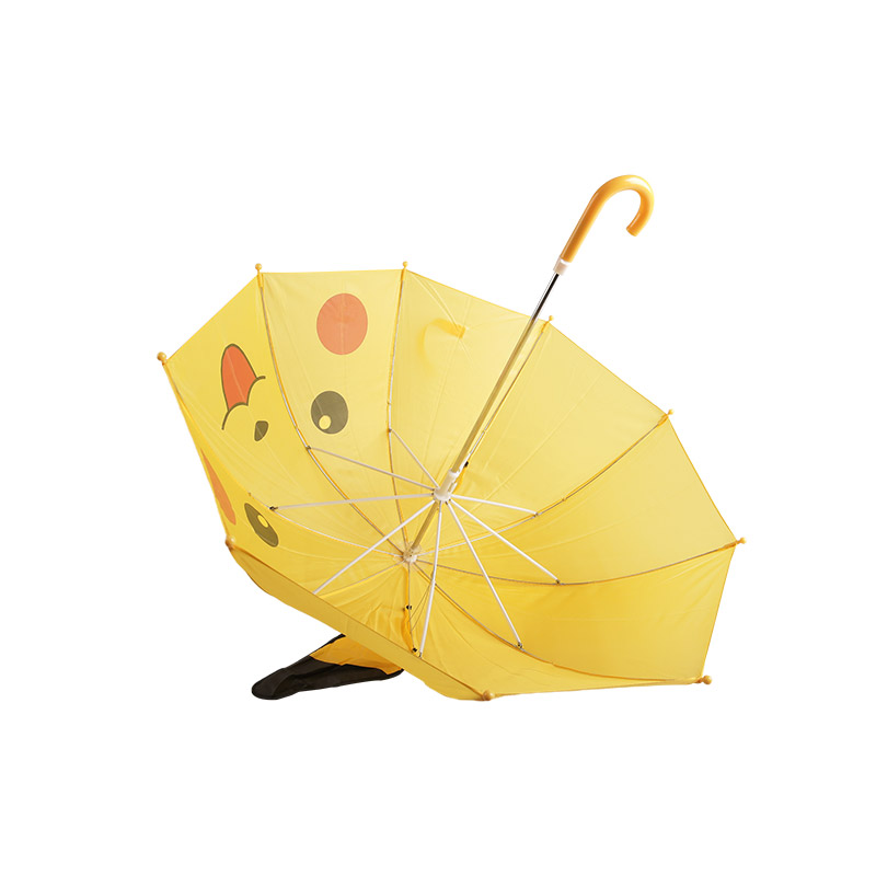 Pikachu schattige polyester kinderparaplu-0E6B0594